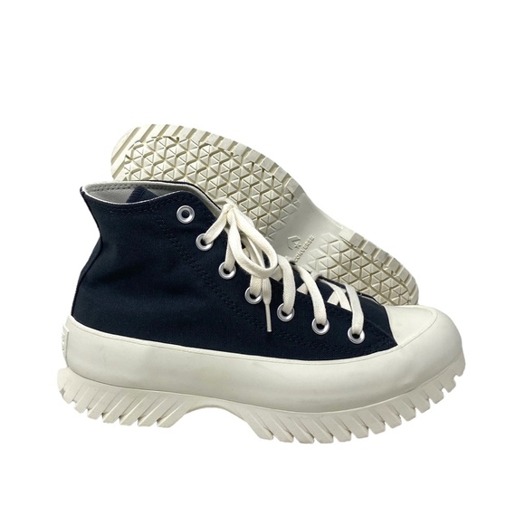 Converse Chuck Lugged 2.0 High Platform Shoes Canvas Smoke Gray Women's A01368C - Picture 7 of 9